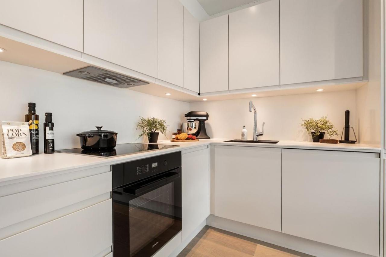 New Penthouse Apartment With Sea View In Bergen Centrum Dış mekan fotoğraf